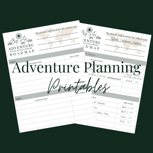 FREE Resources | Adventure with Wildflowers